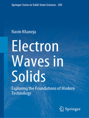 cover image of Electron Waves in Solids